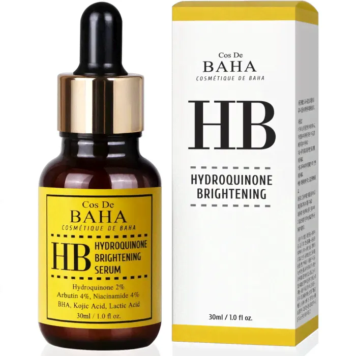 Осветляющая сыворотка Cos De Baha HB Hydroquinone 2% Serum-0