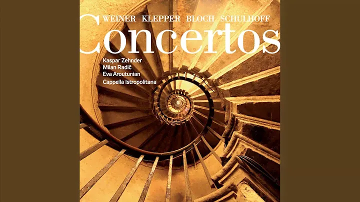 Concertino for Flute, Piano and Strings: III. Allegro moderato ma vehemente