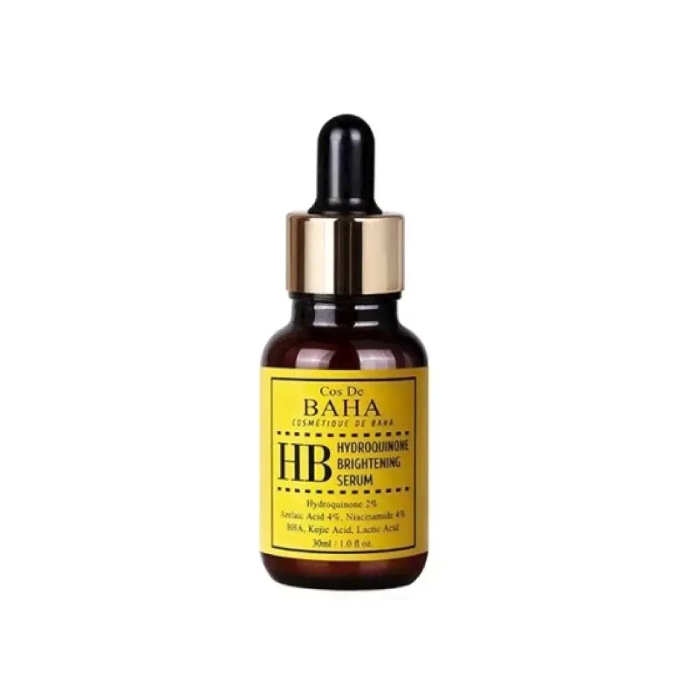 Сыворотка Cos De Baha HB Hydroquinone Brightening Serum (30 мл) Сыворотка для борьбы с пигментацией-0
