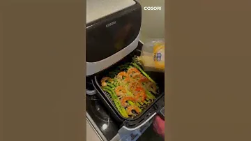 Креветки со спаржей в аэрогриле Cosori от Ильшата Габдуллина